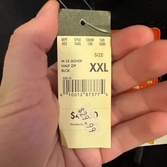 NWT Eddie Bauer Breathable Mesh 1/4 Zip Shirt in Black - Size XXL - Picture 8 of 13